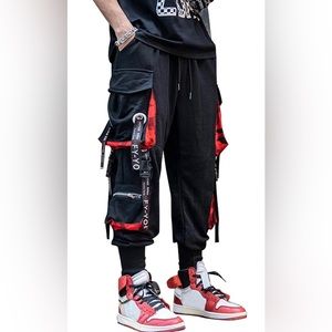 UNISEX Joggers Pants Streetwear Techwear Hip
Hop Cargo Pants XX-L